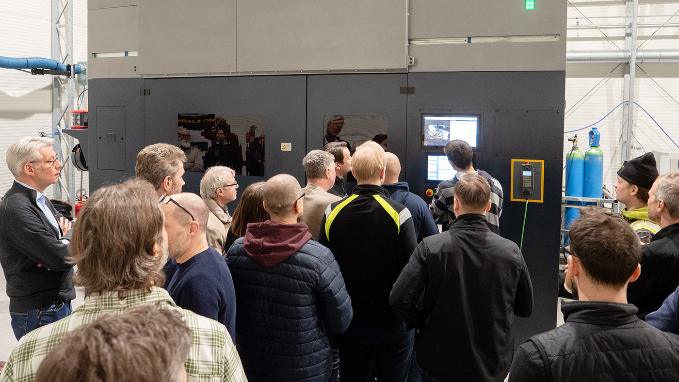 Workshop overview during Open House