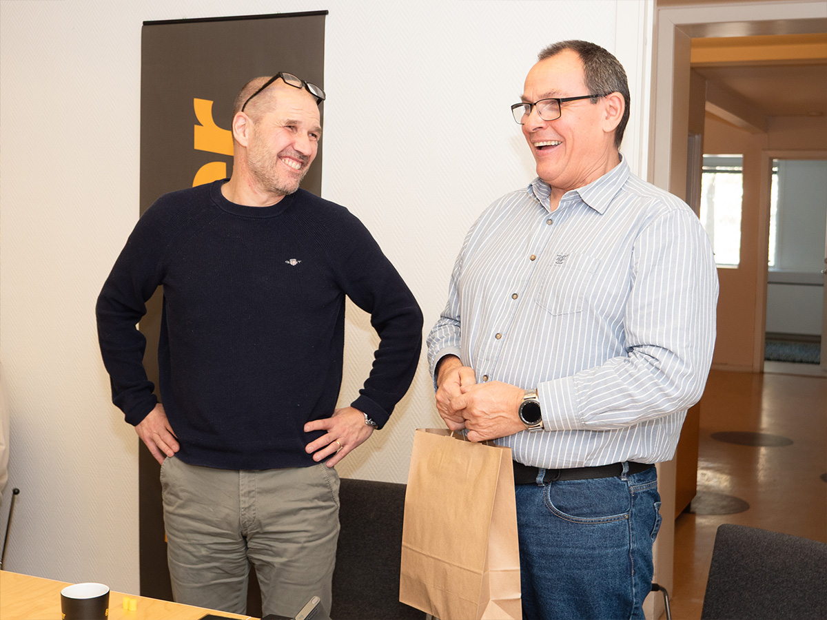 Möte mellan EBNER och Begner i Falun